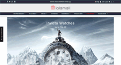 Desktop Screenshot of lalamall.com
