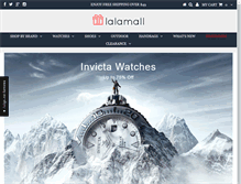 Tablet Screenshot of lalamall.com